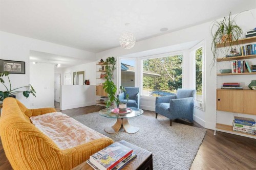 5893 Dalcastle Drive Nw, Calgary, AB - Indoor Photo Showing Living Room
