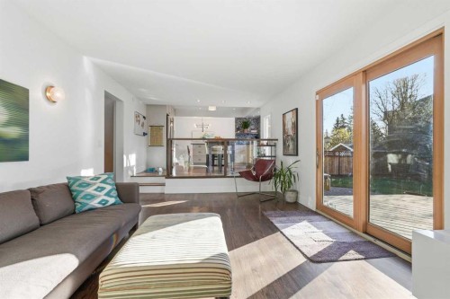 5893 Dalcastle Drive Nw, Calgary, AB - Indoor Photo Showing Living Room