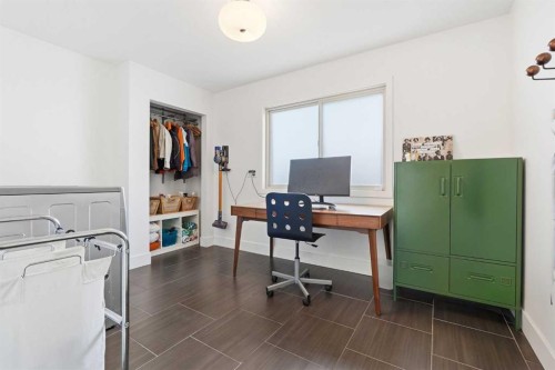 5893 Dalcastle Drive Nw, Calgary, AB - Indoor Photo Showing Office