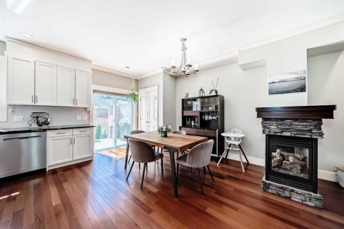 425 36 Avenue Nw, Calgary, AB - Indoor Photo Showing Other Room With Fireplace