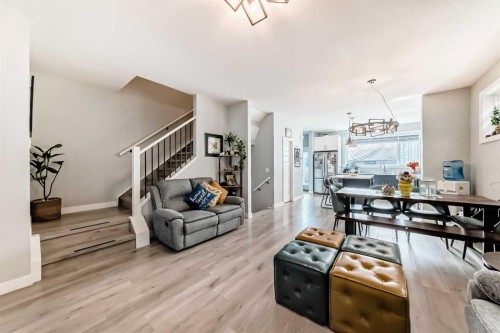 15053 37 Street Sw, Calgary, AB - Indoor Photo Showing Living Room