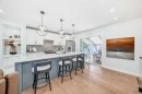 9215 Allison Drive Se, Calgary, AB  - Indoor Photo Showing Kitchen With Upgraded Kitchen 