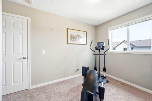 117 Copperpond Parade Se, Calgary, AB - Indoor Photo Showing Gym Room