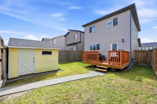 117 Copperpond Parade Se, Calgary, AB - Outdoor With Deck Patio Veranda With Exterior
