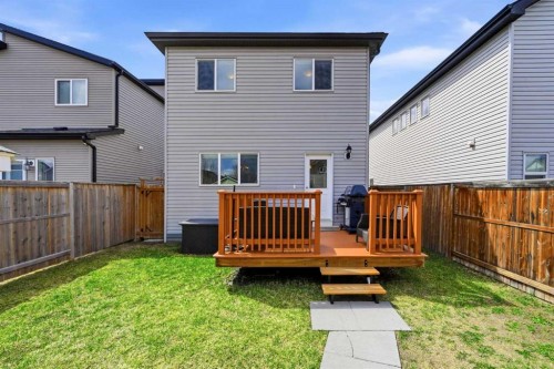 117 Copperpond Parade Se, Calgary, AB - Outdoor With Deck Patio Veranda With Exterior