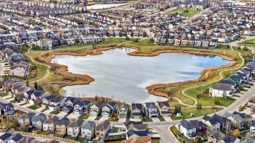 117 Copperpond Parade Se, Calgary, AB - Outdoor With Body Of Water With View