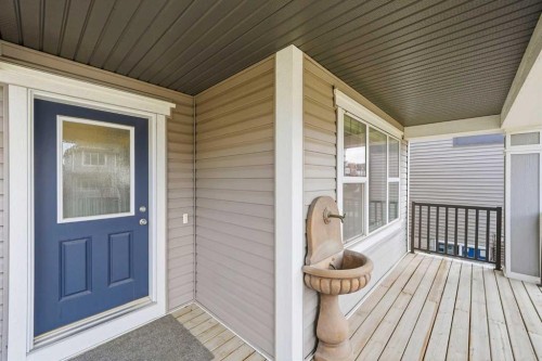 117 Copperpond Parade Se, Calgary, AB - Outdoor With Deck Patio Veranda With Exterior
