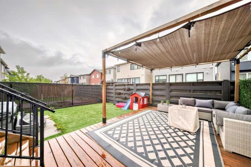 54 Seton Manor Se, Calgary, AB - Outdoor With Deck Patio Veranda With Exterior