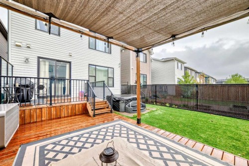 54 Seton Manor Se, Calgary, AB - Outdoor With Deck Patio Veranda With Exterior