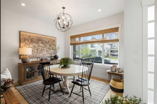 2012 49 Avenue Sw, Calgary, AB - Indoor Photo Showing Dining Room