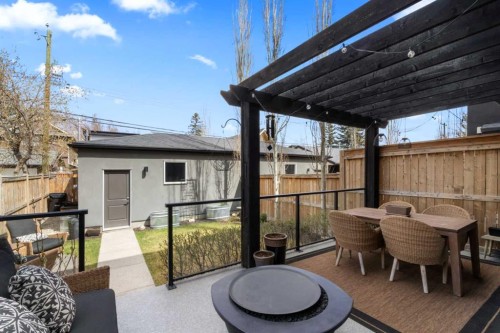 2012 49 Avenue Sw, Calgary, AB - Outdoor With Deck Patio Veranda With Exterior