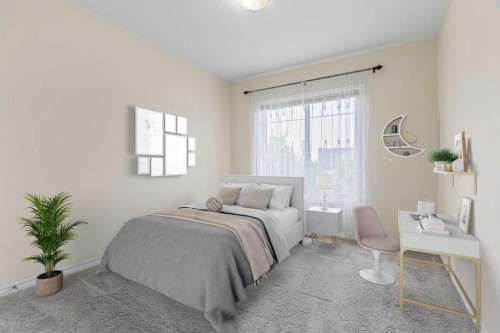 1545 Legacy Circle Se, Calgary, AB - Indoor Photo Showing Bedroom