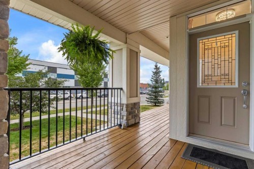 1545 Legacy Circle Se, Calgary, AB - Outdoor With Deck Patio Veranda With Exterior