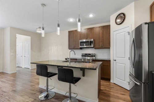 1545 Legacy Circle Se, Calgary, AB - Indoor Photo Showing Kitchen With Upgraded Kitchen