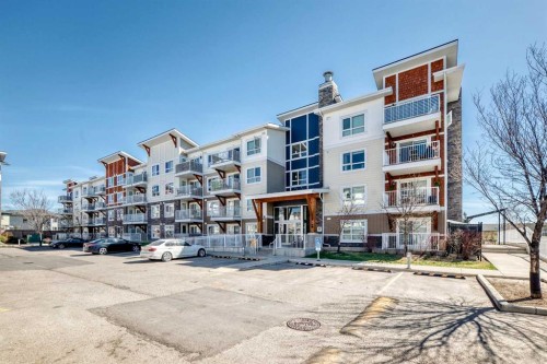 6409-302 Skyview Ranch Drive Ne, Calgary, AB - Outdoor With Balcony With Facade