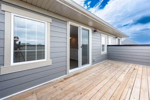 428 Cranbrook Square Se, Calgary, AB - Outdoor With Deck Patio Veranda With Exterior