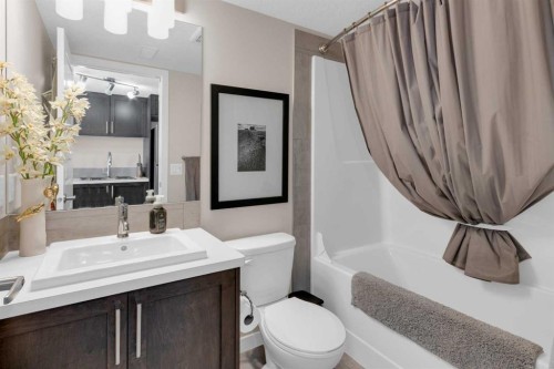 216 Sundown Road, Cochrane, AB - Indoor Photo Showing Bathroom