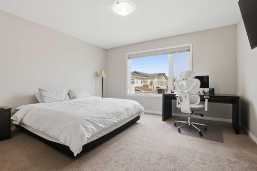 312 Carrington Way Nw, Calgary, AB - Indoor Photo Showing Bedroom