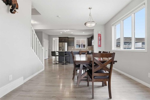 312 Carrington Way Nw, Calgary, AB - Indoor Photo Showing Dining Room