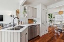 94 West Springs Way Sw, Calgary, AB  - Indoor Photo Showing Kitchen With Double Sink With Upgraded Kitchen 