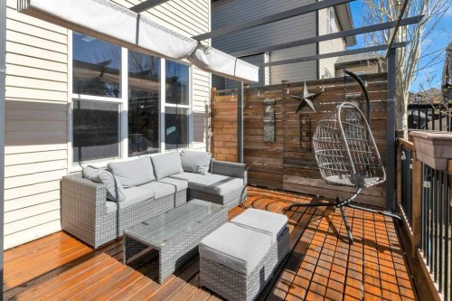 26 Heritage Landing, Cochrane, AB - Outdoor With Deck Patio Veranda With Exterior
