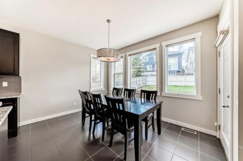 210 Stonemere Green, Chestermere, AB - Indoor Photo Showing Dining Room