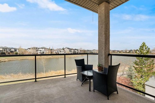 168 West Creek Landing, Chestermere, AB - Outdoor With Body Of Water
