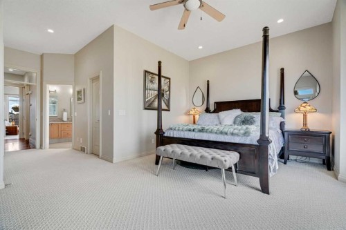 168 West Creek Landing, Chestermere, AB - Indoor Photo Showing Bedroom