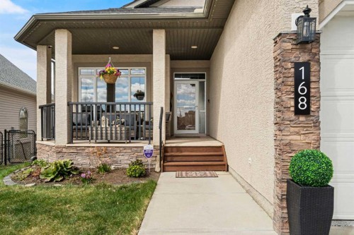 168 West Creek Landing, Chestermere, AB - Outdoor With Deck Patio Veranda