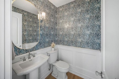 103 Brome Bend, Rural Rocky View County, AB - Indoor Photo Showing Bathroom
