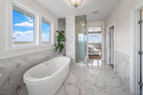 103 Brome Bend, Rural Rocky View County, AB - Indoor Photo Showing Bathroom