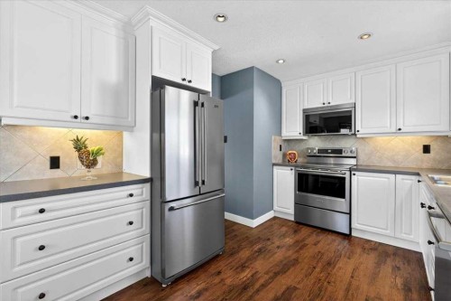 332 Whitney Crescent Se, Calgary, AB - Indoor Photo Showing Kitchen With Upgraded Kitchen