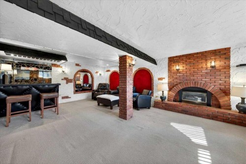 332 Whitney Crescent Se, Calgary, AB - Indoor With Fireplace