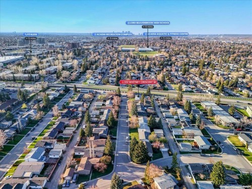 332 Whitney Crescent Se, Calgary, AB - Outdoor With View