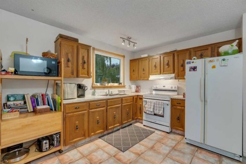 4623 31 Avenue Ne, Calgary, AB - Indoor Photo Showing Kitchen With Double Sink