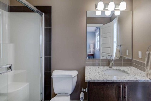 208 Covecreek Circle Ne, Calgary, AB - Indoor Photo Showing Bathroom