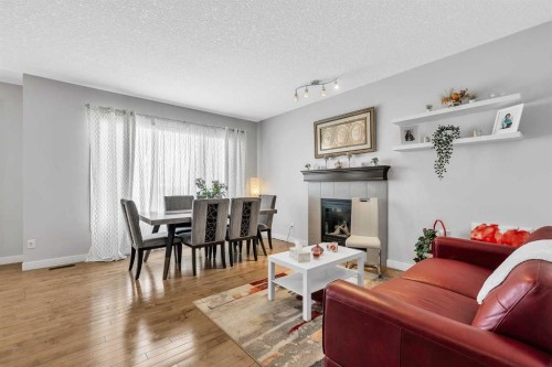 172 Sherwood Square Nw, Calgary, AB - Indoor With Fireplace