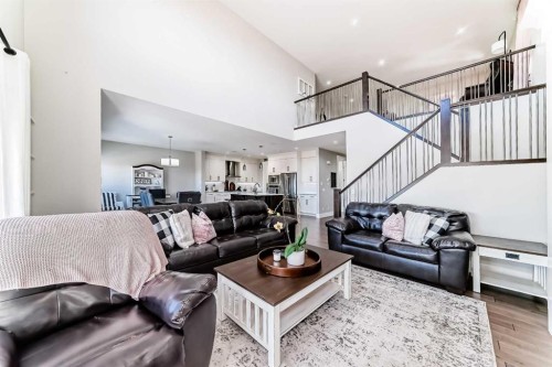 114 Kinniburgh Road, Chestermere, AB - Indoor Photo Showing Living Room