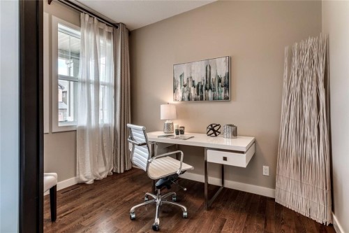 19 Aspen Acres Road Sw, Calgary, AB - Indoor Photo Showing Office