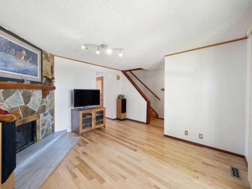 143 Erin Mount Place Se, Calgary, AB - Indoor With Fireplace