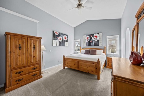 187 West Lakeview Circle, Chestermere, AB - Indoor Photo Showing Bedroom