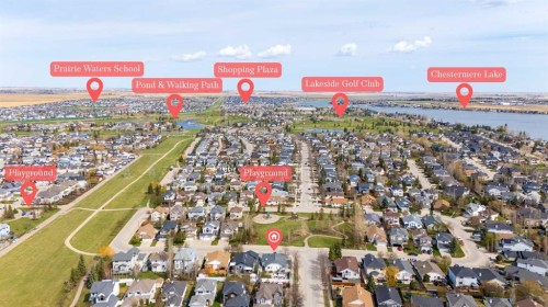 187 West Lakeview Circle, Chestermere, AB - Outdoor With View