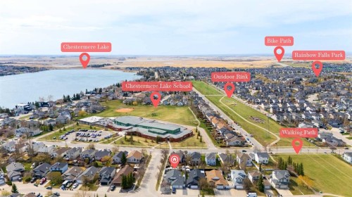 187 West Lakeview Circle, Chestermere, AB - Outdoor With View