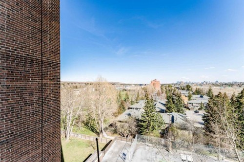 802-4944 Dalton Drive Nw, Calgary, AB - Outdoor With Balcony With View
