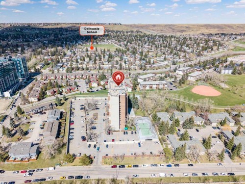 802-4944 Dalton Drive Nw, Calgary, AB - Outdoor With View
