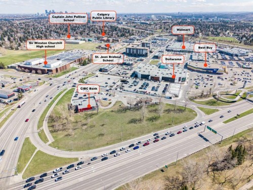 802-4944 Dalton Drive Nw, Calgary, AB - Outdoor With View