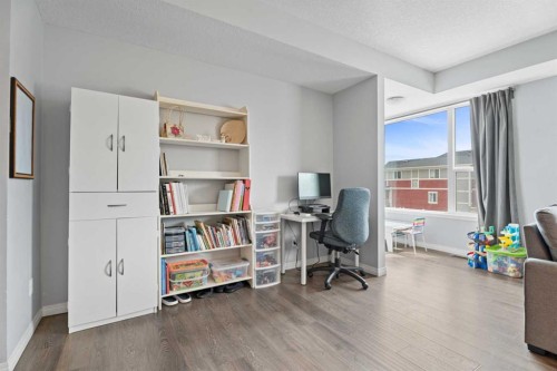 52 Saddlestone Drive Ne, Calgary, AB - Indoor Photo Showing Office
