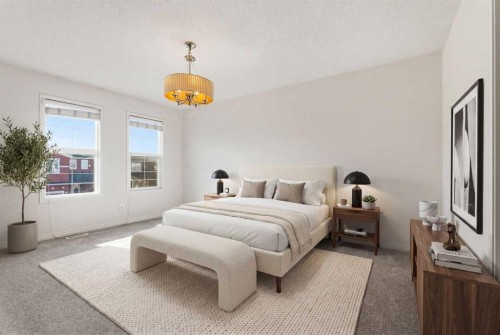 164 West Creek Green, Chestermere, AB - Indoor Photo Showing Bedroom