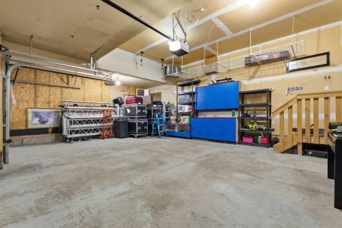 164 West Creek Green, Chestermere, AB - Indoor Photo Showing Garage
