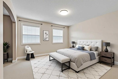 29 Kincora Hill Nw, Calgary, AB - Indoor Photo Showing Bedroom